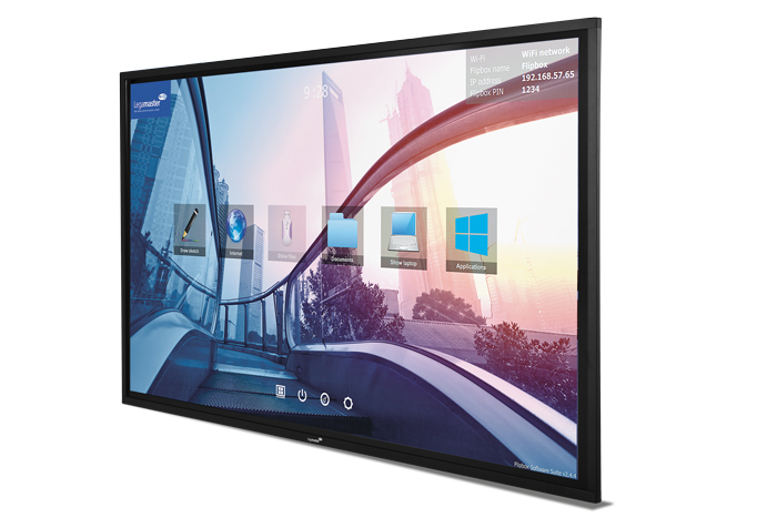 Legamaster Touch-Monitore mit der neuen Optical-Bond-Technologie